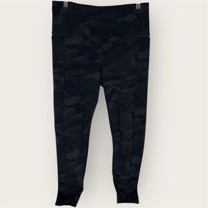 Spyder Active Camo Leggings w/ Pockets Women's Athletic Workout - Size L/G